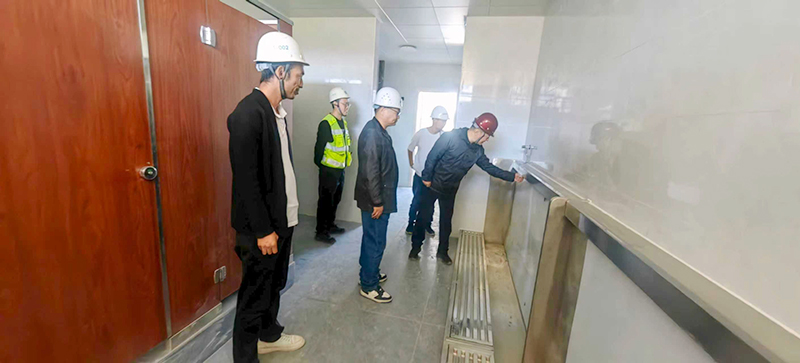 LEYU.COM-乐鱼（中国）
 第六十七高级中学项目部国庆、中秋安全生产检查简报